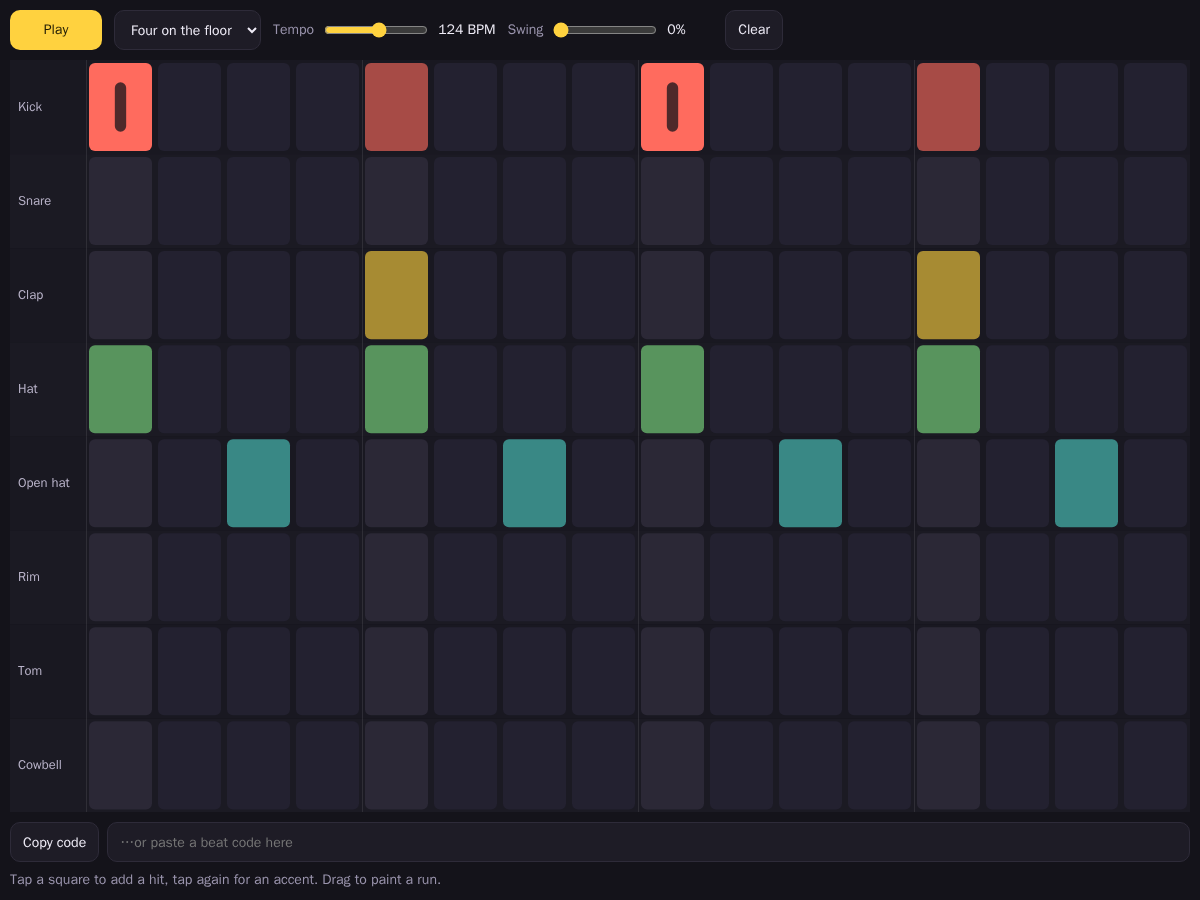 Screenshot of Beat Loom